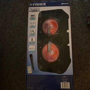 Fisher Bluetooth Speaker